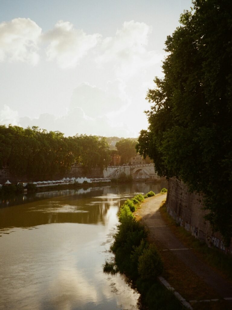 Tiber River in Rome